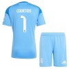 Maillot de Gardien Real Madrid Courtois 1 2025-26 Pour Enfant